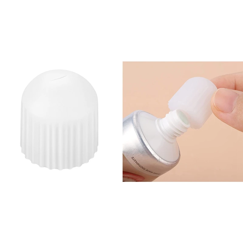 

Toothpaste Pump Dispenser-Self Closing Toothpaste Cap For Bathroom Gadgets Toothpaste Squeezer For Kids