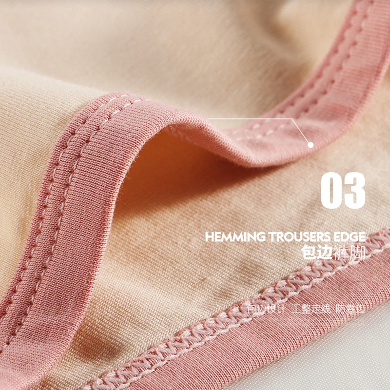 3Pcs Men's Panties Top Quality U Convex Cotton Underwear Men Boxer Shorts Trendy Color Matching Breathable Underpants