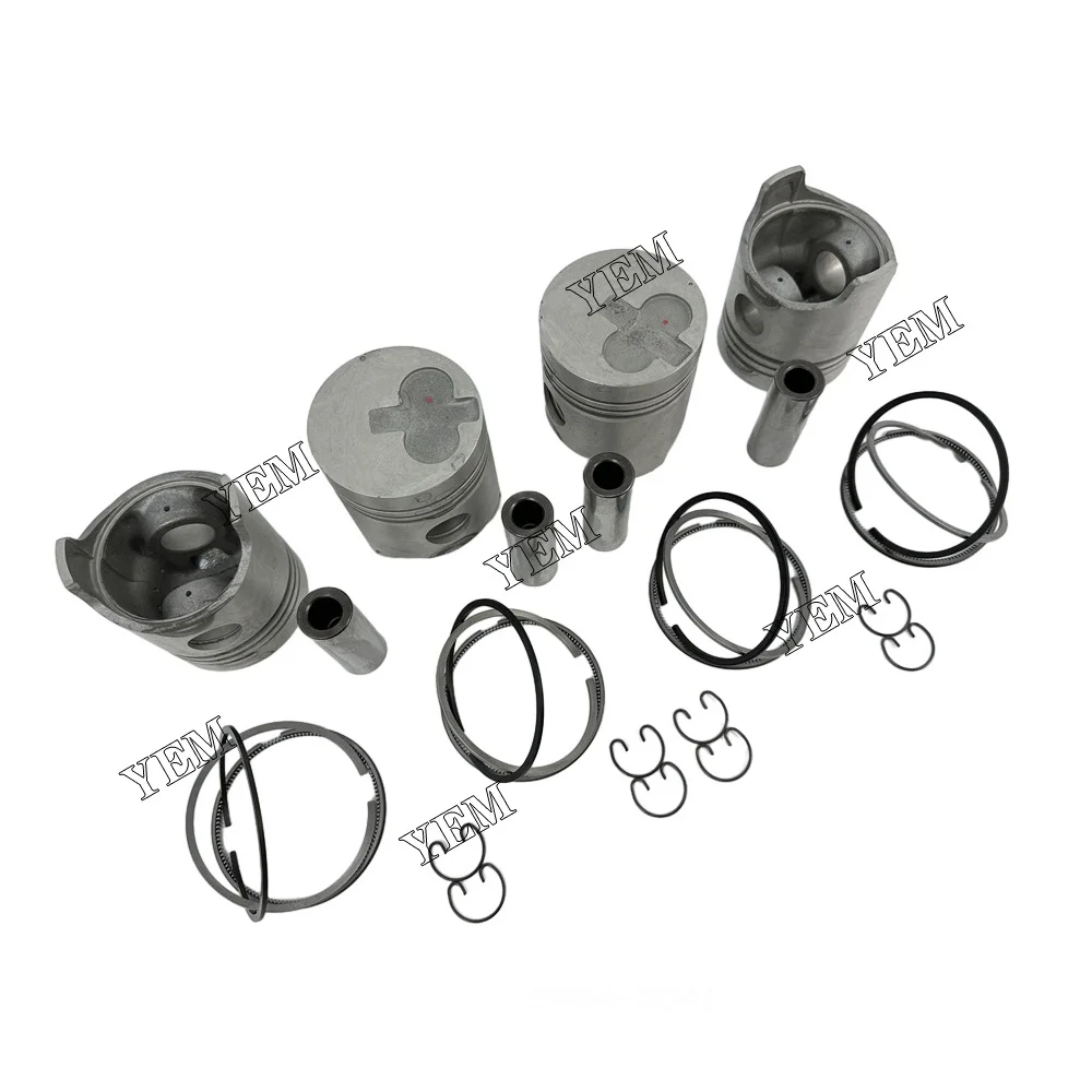 Комплект поршней цилиндра 2J для TOYOTA экскаватора дизельного трактора ENGNINE.