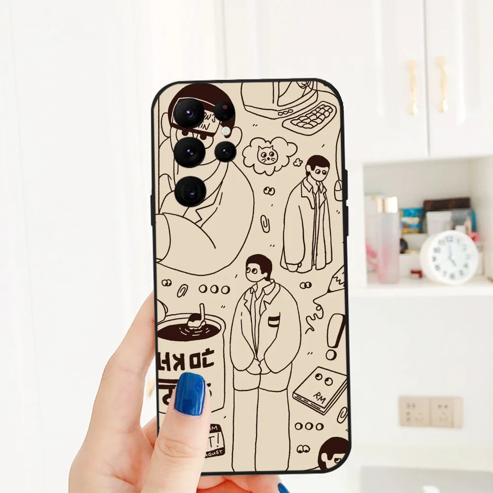 Чехол для телефона RM RPWP Samsung S series s20 s21 s22 s23 s24 FE Plus Ultra TPU мягкий приятный кожи чехол