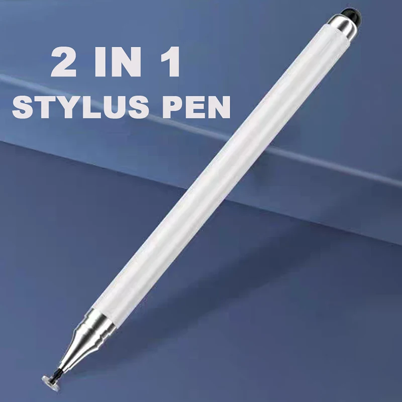 Ручка для сенсорного экрана Ios Android Apple Pencil iPad Tablet 2 в 1 Емкостная ручка мобильного
