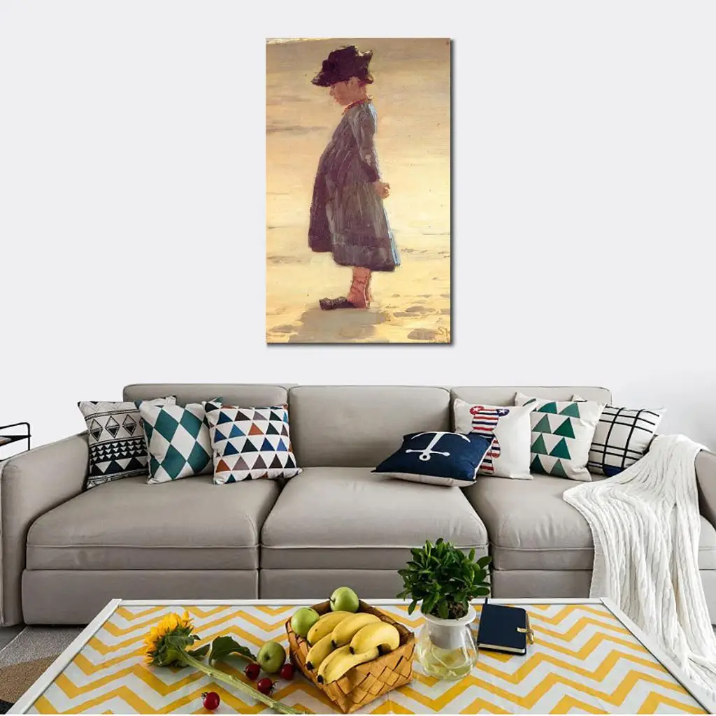 Картины с датской девушкой на пляже педером Северином кройе распродажа