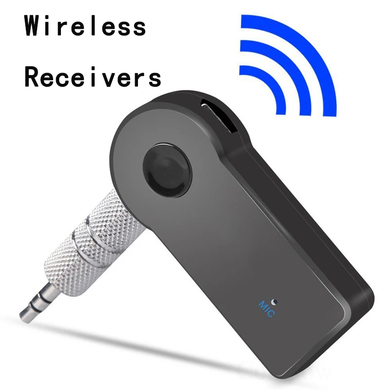 

Wireless 5.0 Audio Receiver Transmitter Adapter 3.5mm Jack For Car Music Audio Aux A2dp Headphone Reciever Handsfree