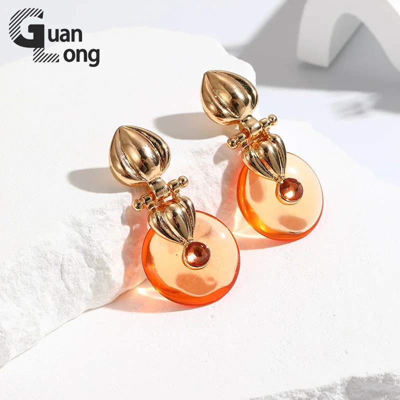 Винтажные висячие серьги GuanLong