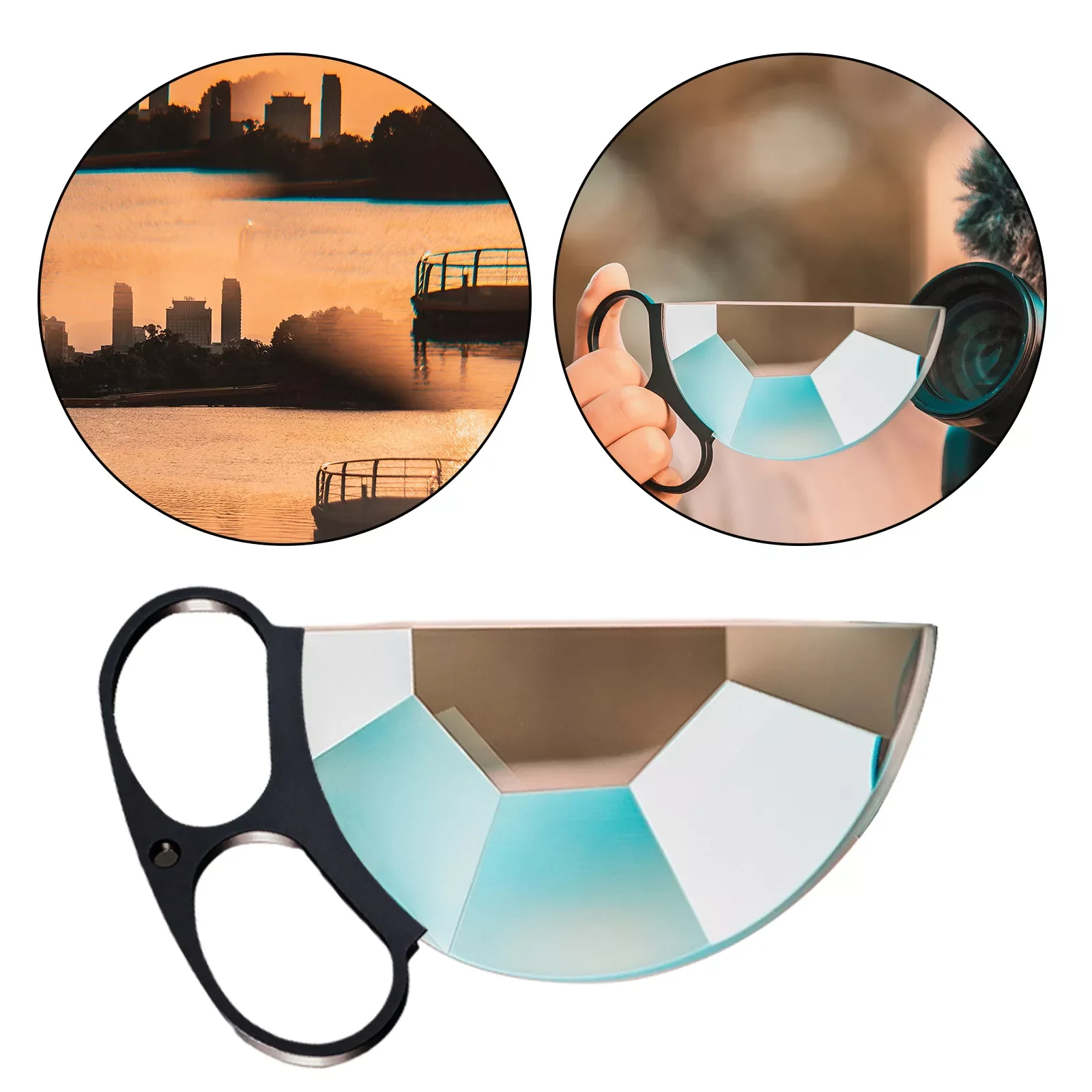

150mm Handheld Kaleidoscope Prism For Photography Photo SLR Accessories