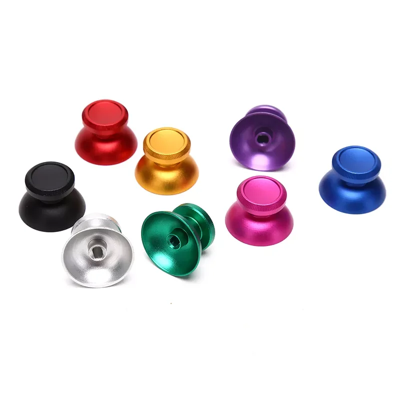 

2pcs Metal Stick Grip Cap Replacement Repair Parts For Xbox 360 Gamepad Controller