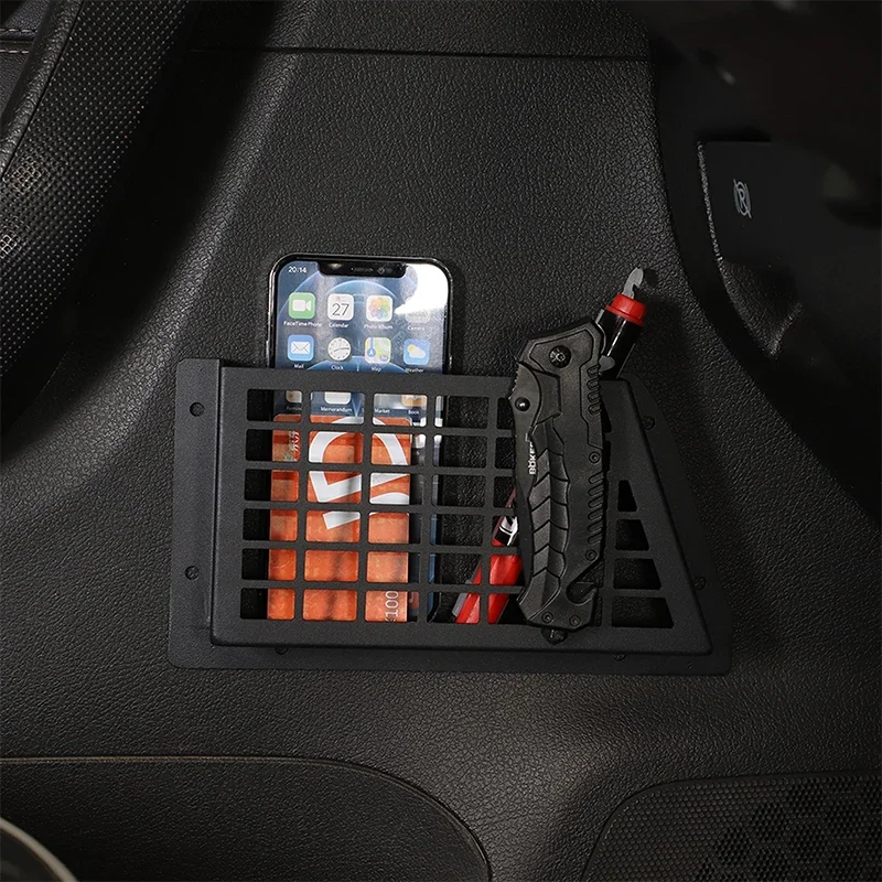 Для Hummer H3 2005-2009 Черный Автомобильный контейнер из алюминиевого сплава для