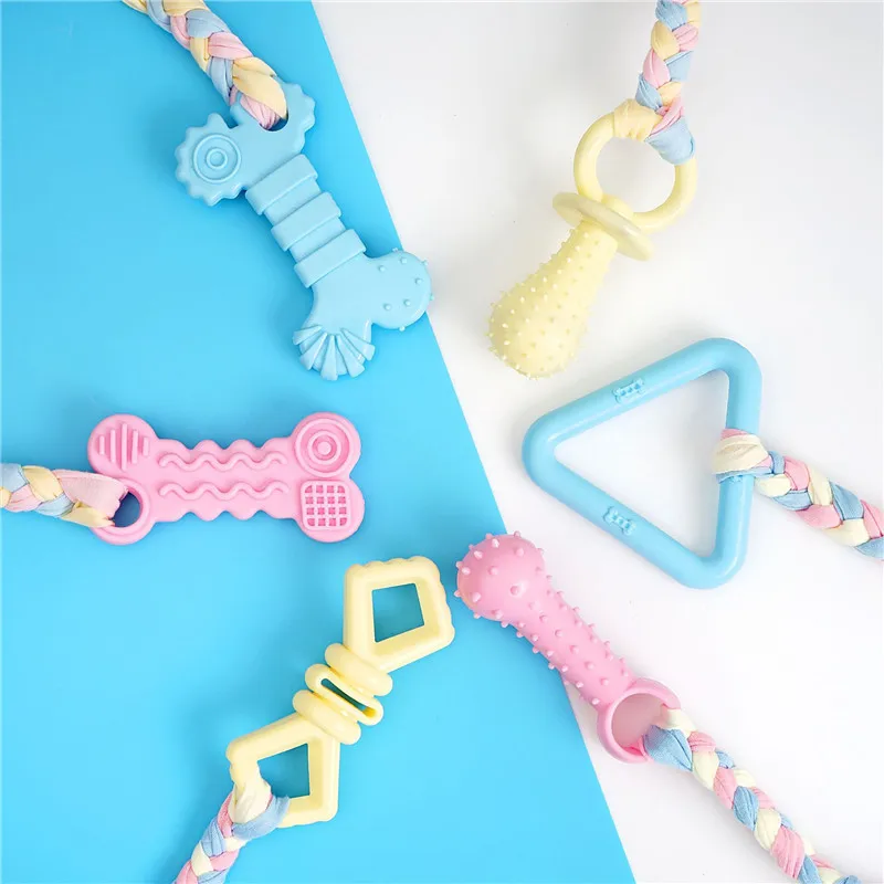 

Искусственная веревка, игрушки, молярная палочка, чистые зубы, жевательная резиновая игрушка, щенок, средние и крупные собаки, Забавный интерактивный тренировочный продукт