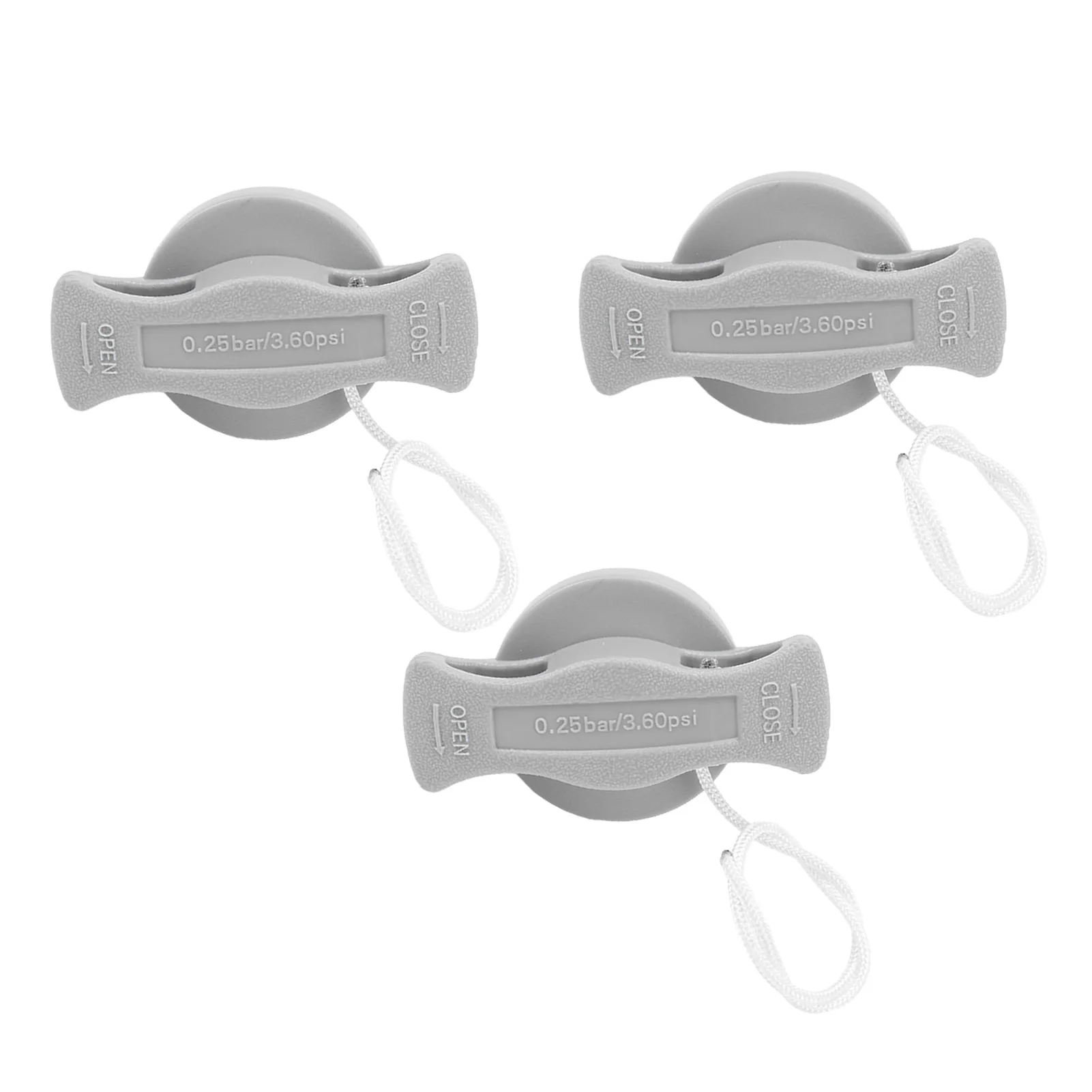 Клапан для надувной лодки 8 зубьев 3 шт.