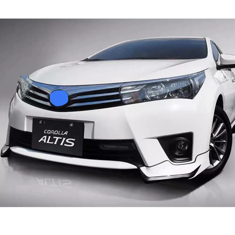 Для TRD стиль переднего бампера разделитель губ диффузор Toyota Corolla автомобильные
