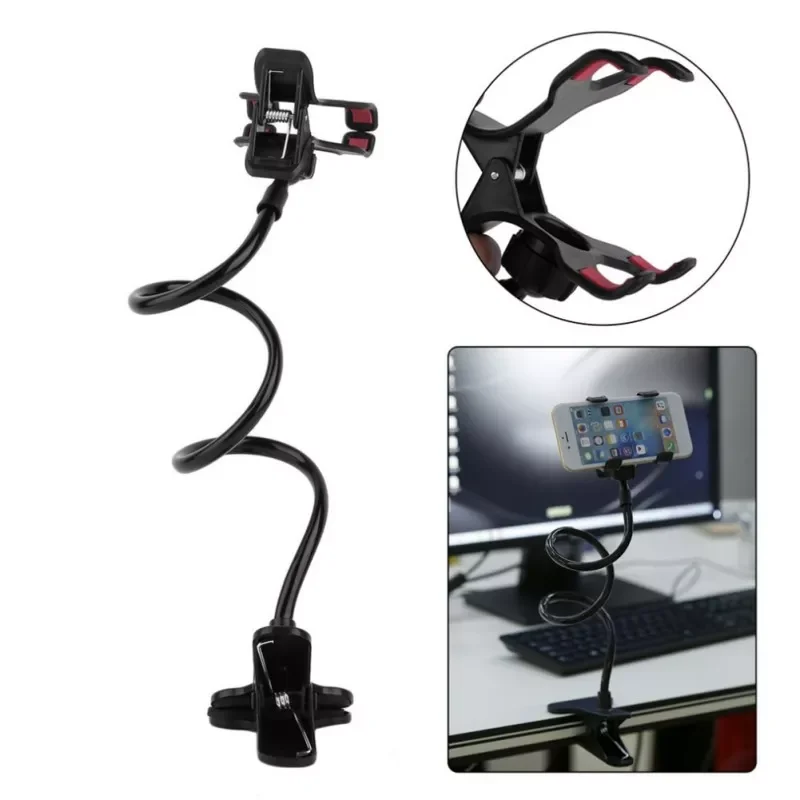 

NEW Flexible Holder Arm Lazy Mobile Phone Stand Holder Stents Flexible Bed Desk Table Clip Bracket holder for Phone