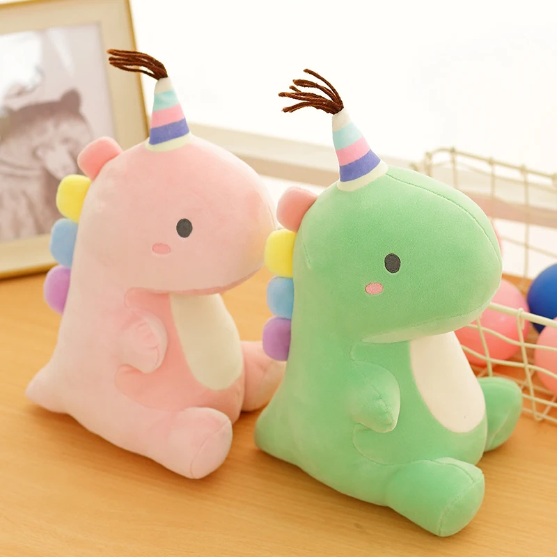 

1pc 23-50cm Super Soft Lovely Dinosaur Plush Doll Cartoon Stuffed Animal Dino Toy for Kids Baby Hug Doll Sleep Pillow Home Decor