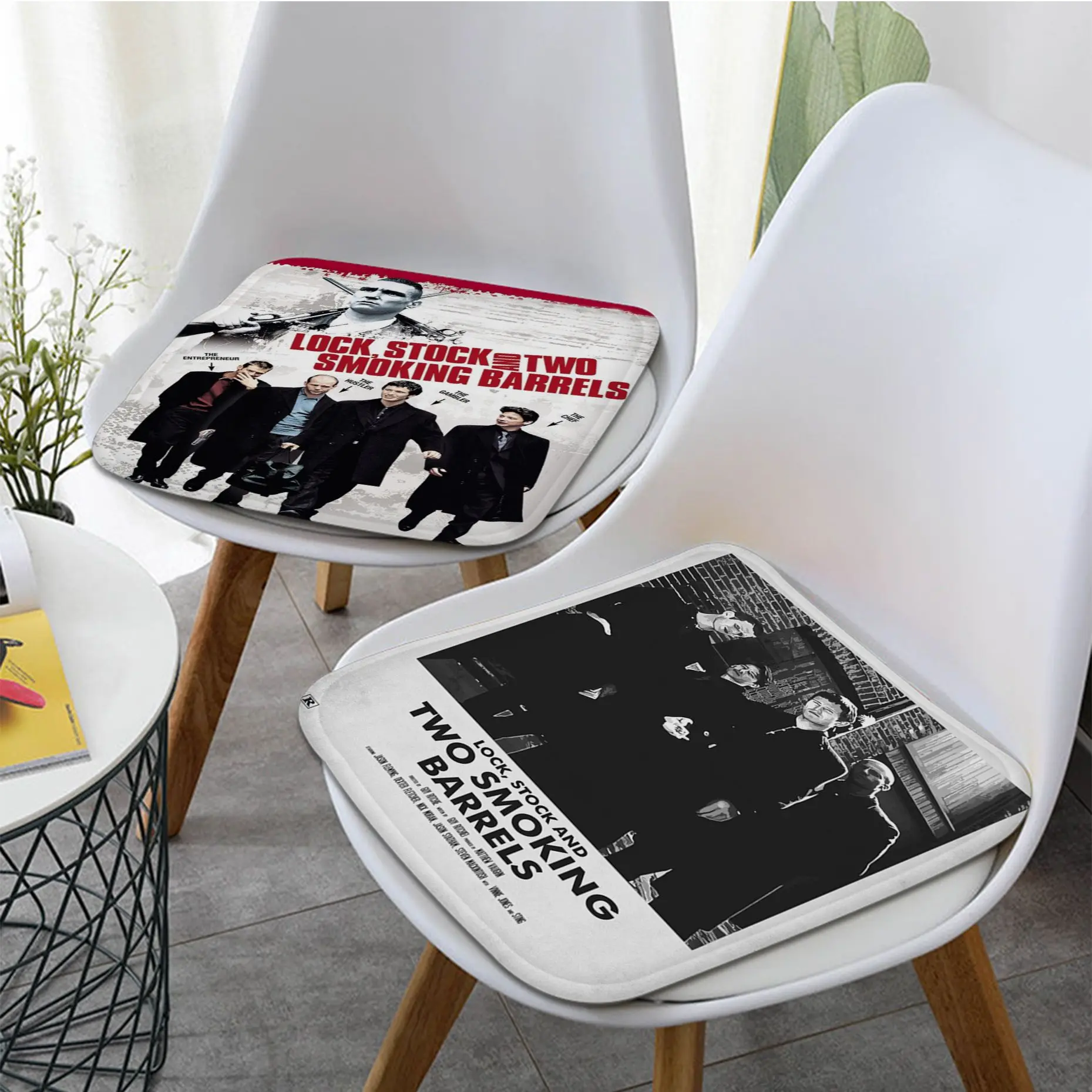 

Lock Stock And Two Smoking Barrels Nordic Printing Chair Mat Soft Pad Seat Cushion For Dining Patio Home Indoor Outdoor Cushions