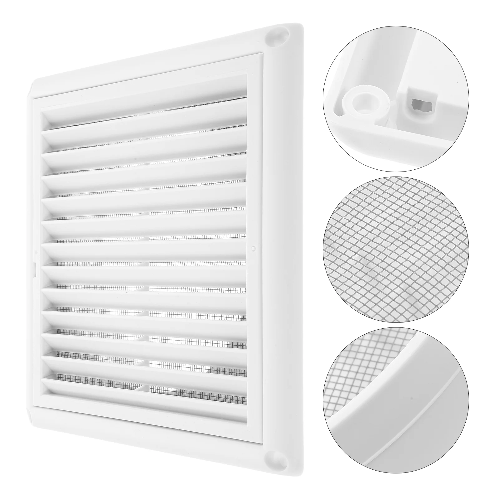 

Floor Air Conditioner Outlet Return Vent Grille Wall Ceiling Anti-aging Plastic Grilles
