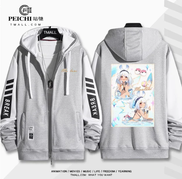 Толстовка с капюшоном в стиле аниме Genshin Impact Muinaa осенне-зимнее пальто для мужчин и