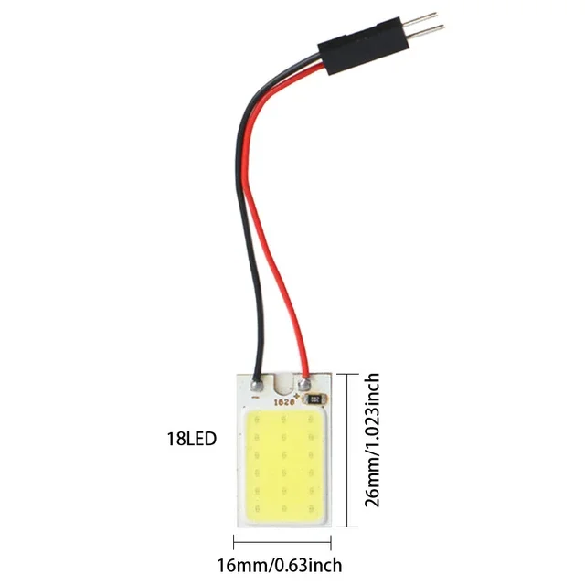 

Комплект Из 4 Шт. T10 SMD 18/24/48 COB LED Ламп Для Салона Автомобиля, 4 Вт, 12 В, Высокая Яркость
