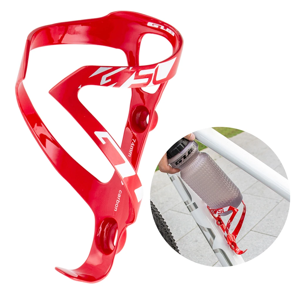 

GUB Cycling Bottle Bracket Universal Bike Drink Water Bottle Holder Rack Carbon Fiber Lightweight Outdoor Bicycle Accessories