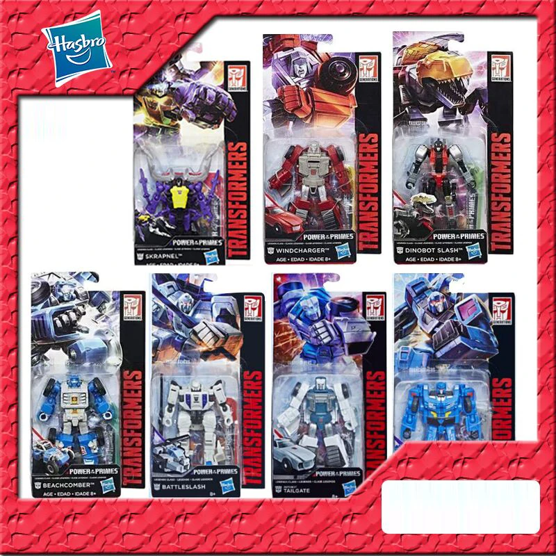 

Hasbro Transformers Power of the Primes Divine Power Legendary Charger Slash Killing Trap Cinder Wave 3C Children's Toys