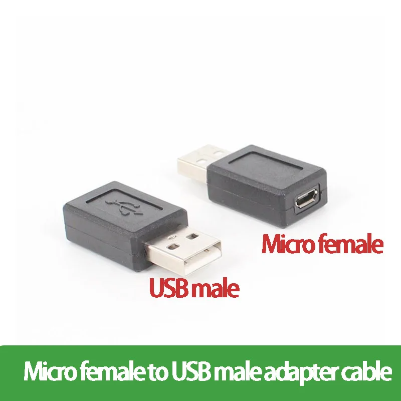

USB Male To Micro 5p Female Conversion Plug A Public Security Female Data Charging Extension Mobile Phone Computer Adapter