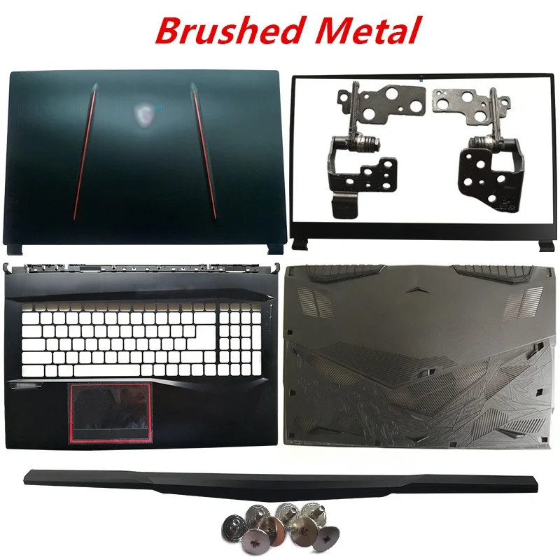 

For MSI GE75 GE75MVR GE75VR 8RE 8RF MS-17E1 MS-17E2 3077E1A211Y311 Laptop LCD Back Cover/Front Bezel/Hinge/Palmrest/Bottom Case