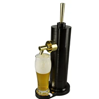 smart ultrasonic beer server foam maker tower beer dispenser stand type for bar accessory