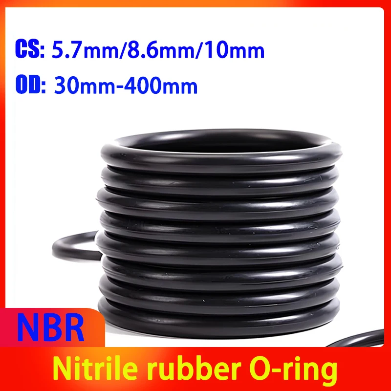 

Уплотнительное кольцо из нитриловой резины CS 5,7 мм/8,6 мм/10 мм