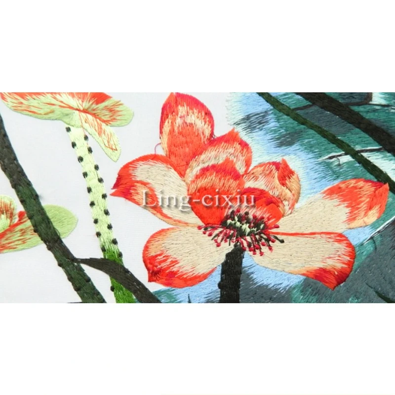 Настенная роспись Сучжоу вышивка свободный рук декор для салона гостиная офис