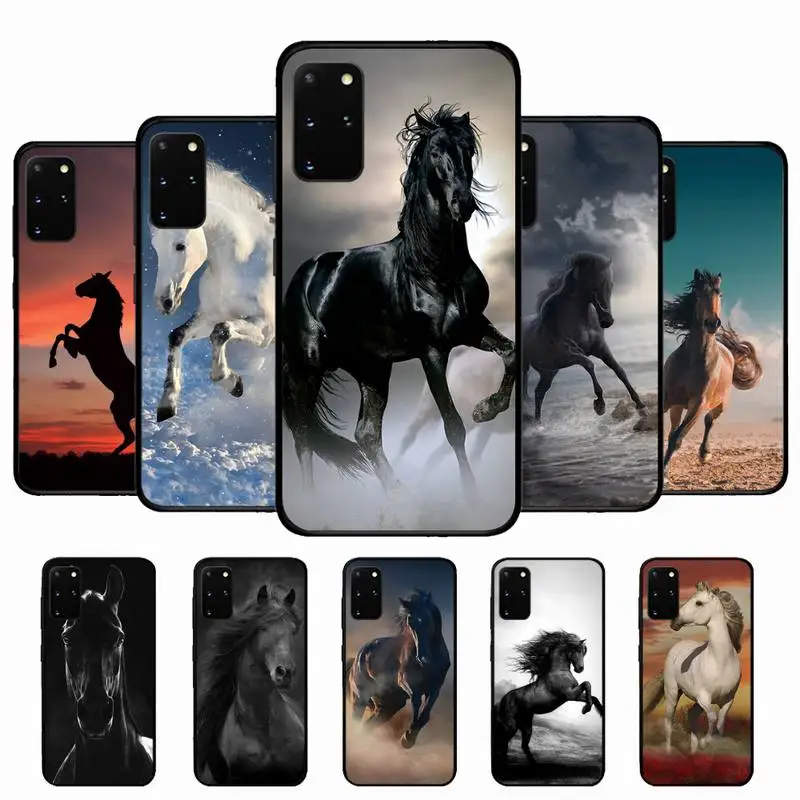 

Horse Animal Phone Case for Samsung S10 21 20 9 8 plus lite S20 UlTRA 7edge