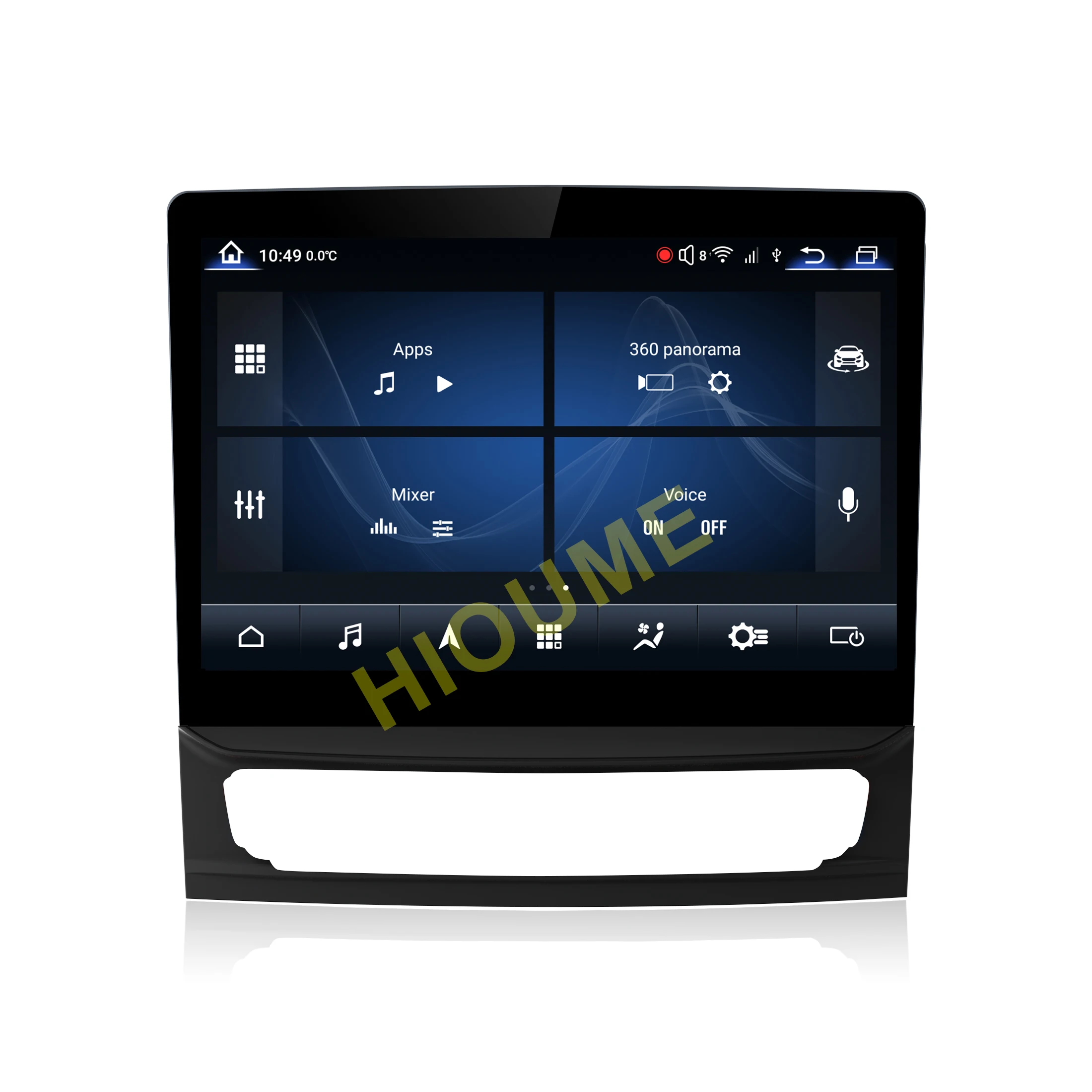 Автомобильный мультимедийный плеер Qualcomm Android 11 10 26 дюйма стереоприемник радио