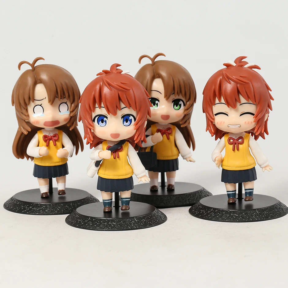 

10 см Non Biyori Nonstop Koshigaya Natsumi Koshigaya Komari аниме Мультяшные Фигурки игрушки 4 шт./компл.