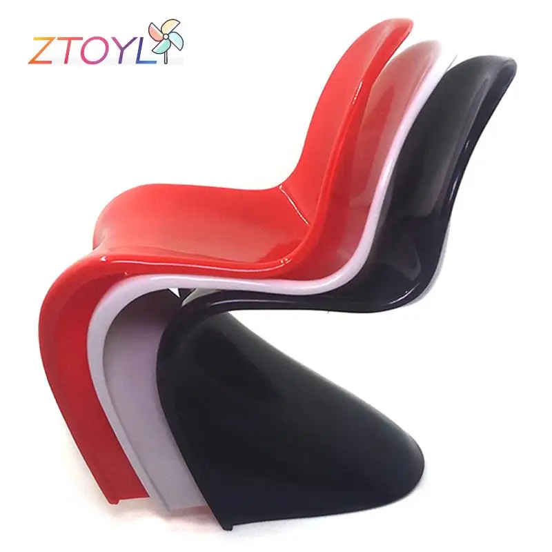 

1: 6 Doll house furniture accessories Mini Pandong chair leisure chair model For Dolls House Accessories Decor Toys