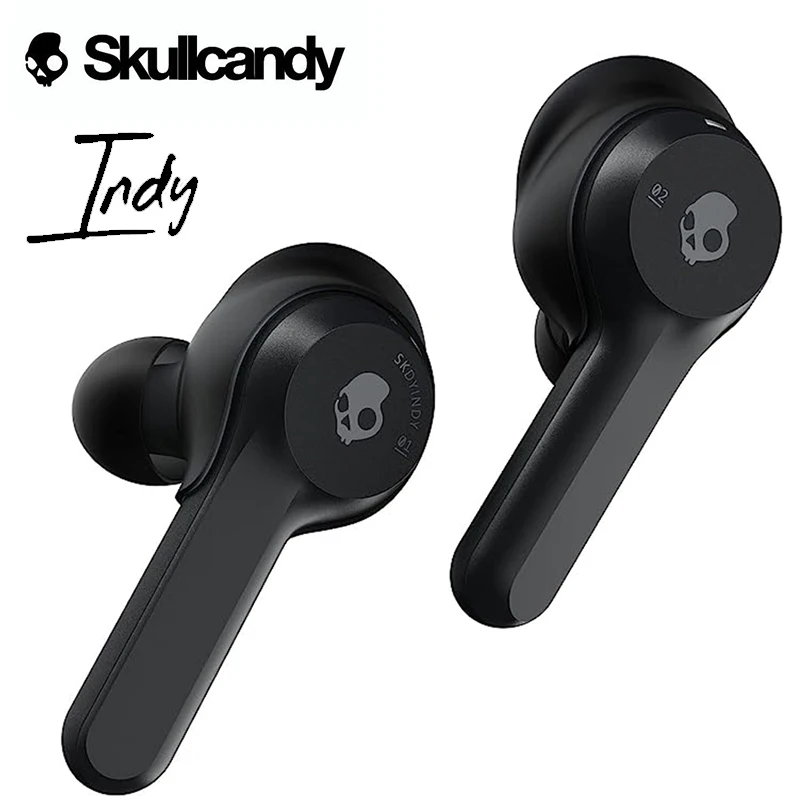 

Skullcandy Indy True Wireless Earbuds with Microphone IP55 Sweat Water Dust Resistance Bluetooth Headset TWS Earphones