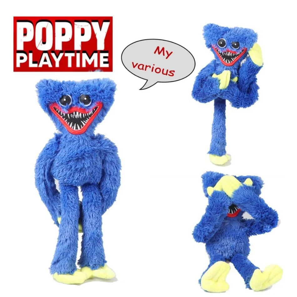 

Игрушка плюшевая Huggy Wuggy из мака, 40 см