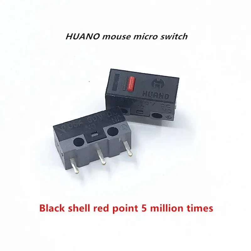 

HUANO микропереключатель для мыши синяя оболочка белая точка 20 млн циклов