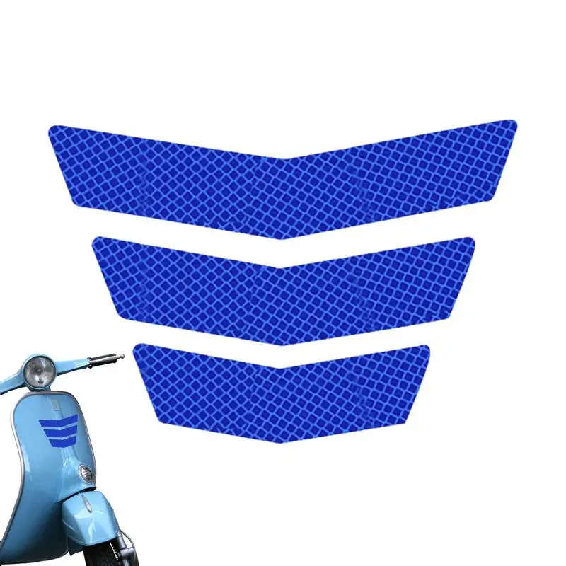 

Наклейки для мотоциклетных шлемов, 3 шт., светоотражающие наклейки для автомобилей, мотоциклов, велосипедов