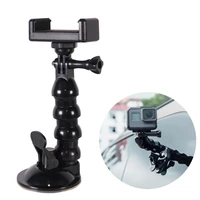 car phone holder camera universal suction cup dvr bracket for 4 6 inch mobile phone adjustable 360 rotation stand