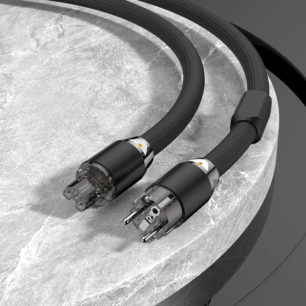 Audiocrast P900 Multiplex 5N OFC медный и серебряный смешанный кабель питания HI END переменного