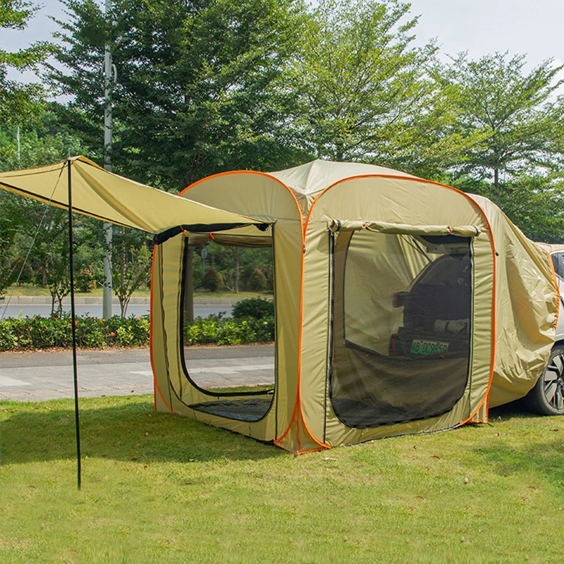 JSJM Открытый Кемпинг Автомобильная Задняя Палатка Супер Большой Космический