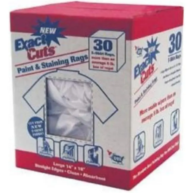 

Supply W-30005 14 x 16 in. T-Shirt Rags- 30 Count