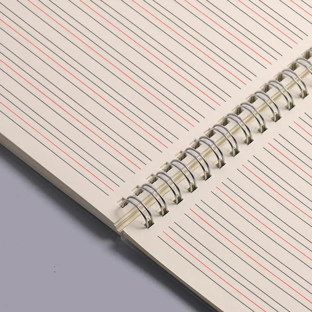 

Double-wire Binding Notebook Student Stationery A5/b5 English Notebooks with Twin-wire Binding 80 Sheets of Eye for Writing
