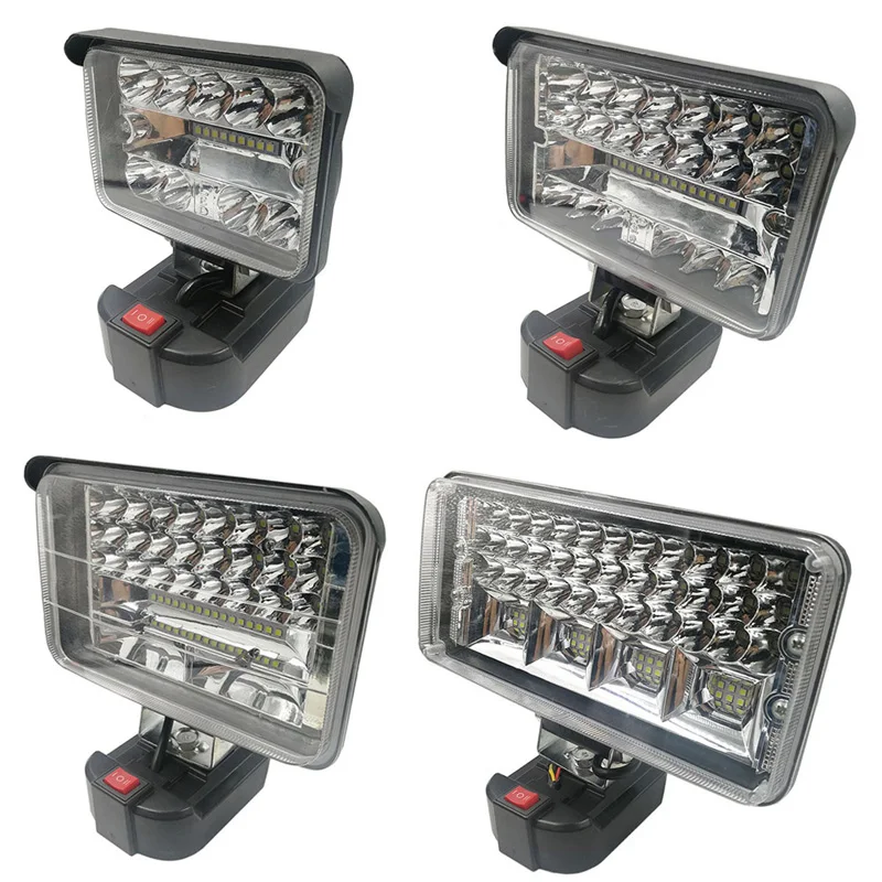 Новый светодиодный рабочий светильник 18 в для Makita литиевая аккумуляторная