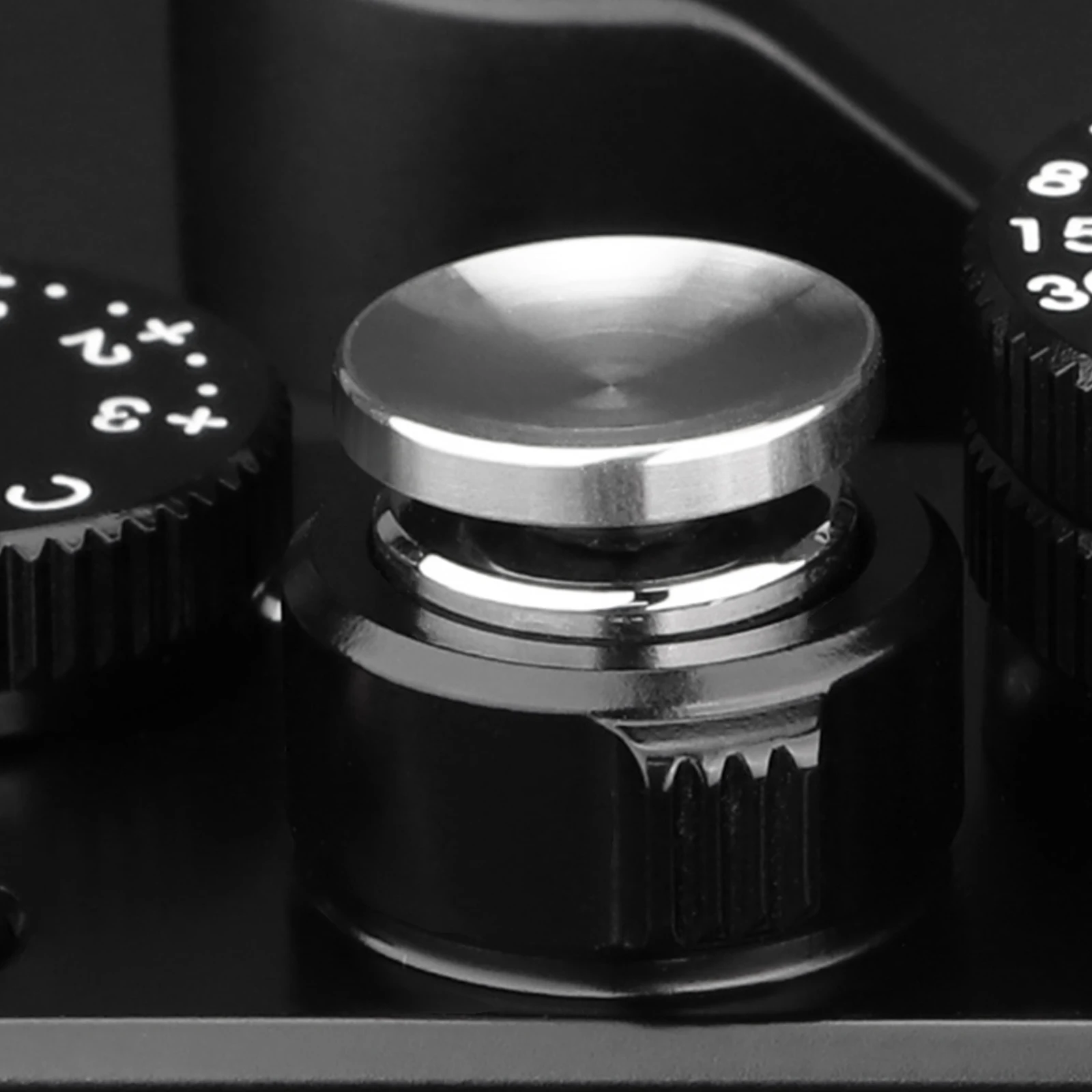 Изысканная металлическая вогнутая кнопка спуска затвора для Fujifilm X100VI X100V X-T5 X-T4 X-T3