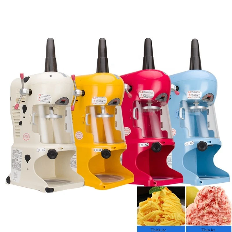 

Electric Shaved Ice Machine Ice Shaver Crusher Snow Cones Maker Ice Floss Machine