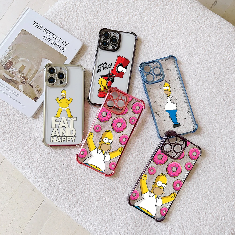 Забавный чехол для телефона S-SimpsonsS Xiaomi Redmi 13C 14C 12C 10C 9A K50 Note 13 12 11 10 9 4G 5G