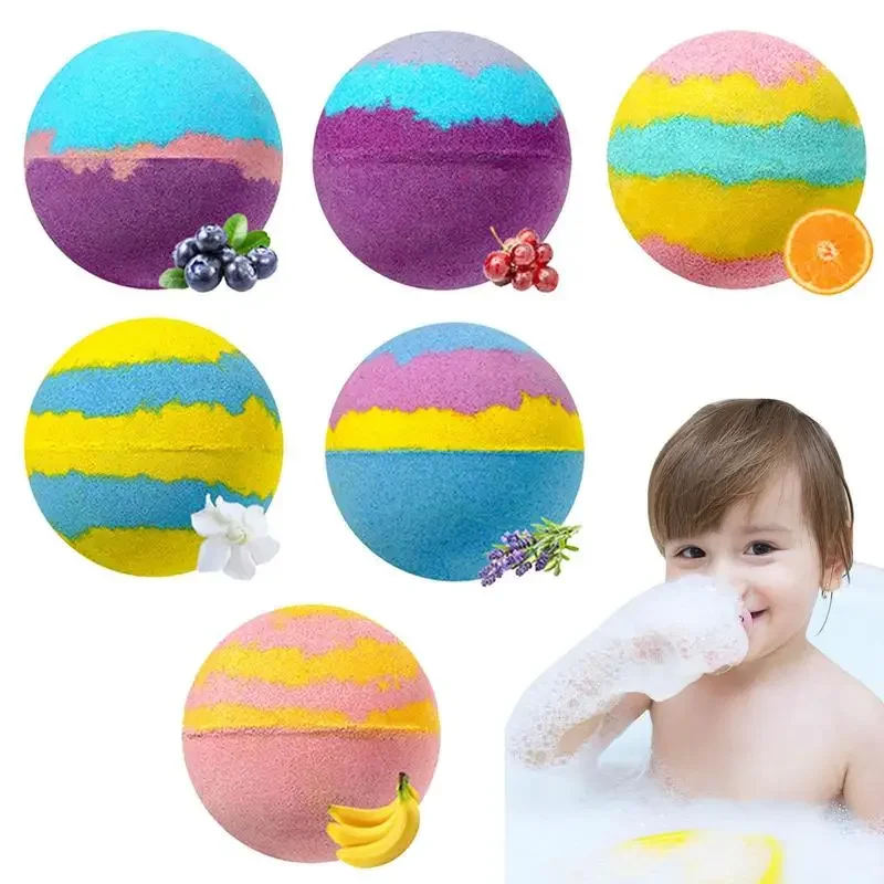 

Bath Bombs With Gifts SPA Fizzy Bath Bombs Set For Normal Dry Skin Christmas Women Men Shower Bathing Bombs Gift For