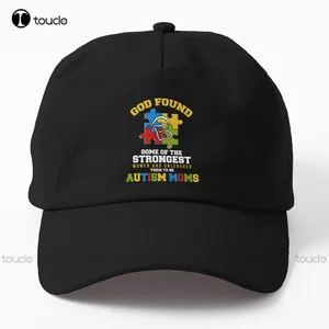 Image for The Strongest Women Is Autism Mom Dad Hat Summer H 