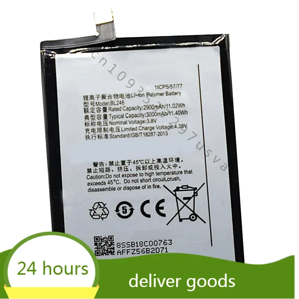 Оригинальный аккумулятор BL246 2900 мАч для Lenovo vibe Shot Z90 Z90-7 Z90-3 аккумуляторы мобильных