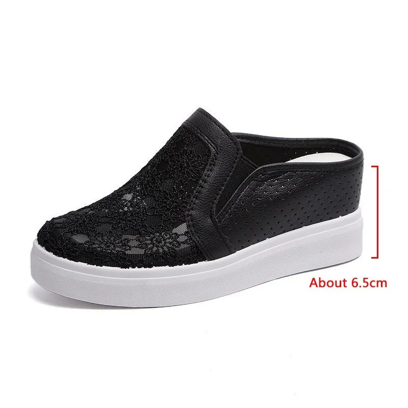 

Comfortable Women's Loafers Shoes Laces Slide on Walking Shoes White Sneakers Casual Shoes Fashion Breathable Women's Slippers