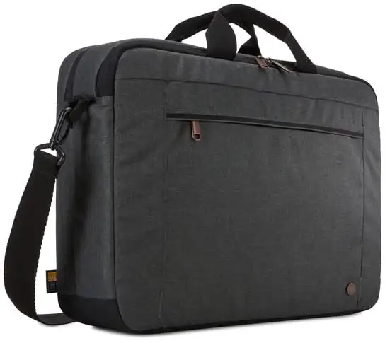 

Luxurious, Durable Obsidian Black Neoprene 15.6" Era Laptop Bag - Ideal for Everyday Use, Perfectly Shield Your Device & Conveni