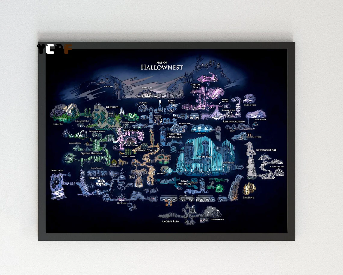 

Полый рыцарь постер на холсте